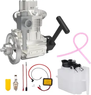 Engine Kit for Adults, Inline Air-Cooled Engine Model Kit That Runs, Engine Motor Model Educational Physics Experiment STEM Model - RTR