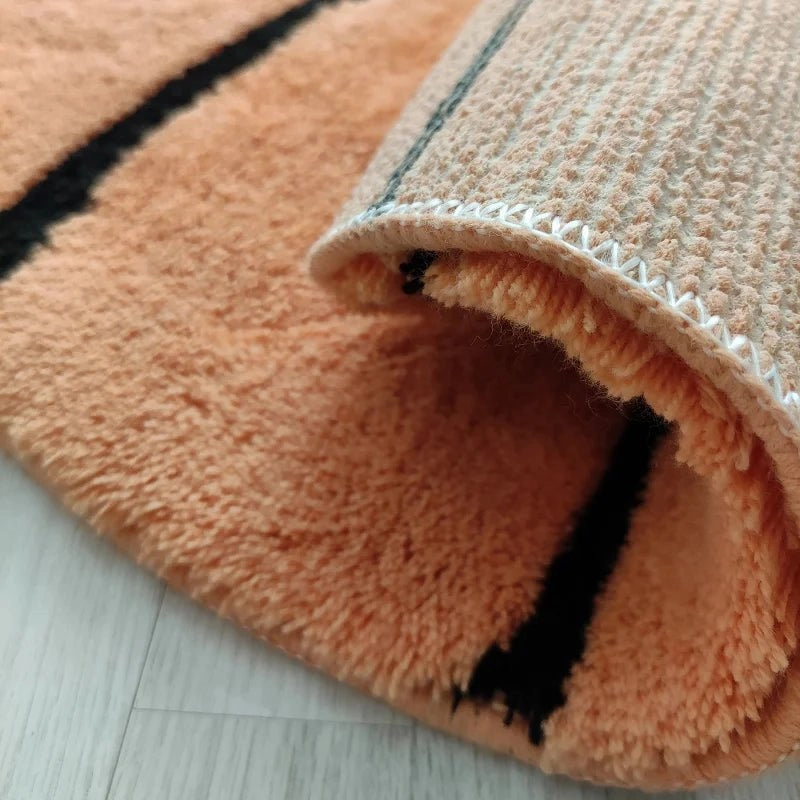 Fluffy Basketball Rug