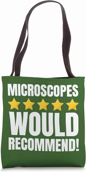 Funny Microscopes And Microscope Science Laboratory Tote Bag