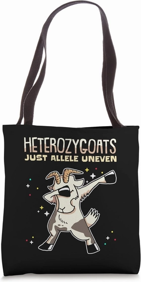 Genetics Heterozygoats Just Allele Uneven Tote Bag