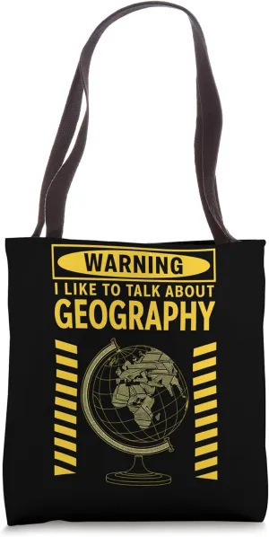 Geography Earth Science Geography Teacher Ecology Geograph Tote Bag