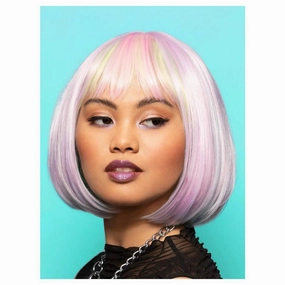 Glam Doll Wig - Misty Rainbow