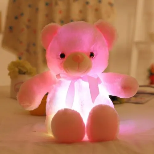 Glowing Stuffed Teddy Bear