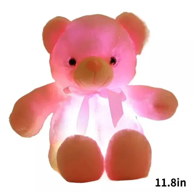 Glowing Stuffed Teddy Bear