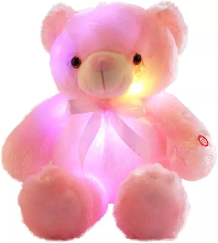 Glowing Stuffed Teddy Bear