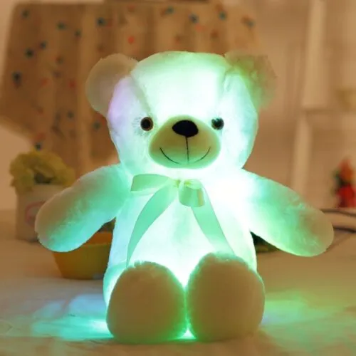 Glowing Stuffed Teddy Bear