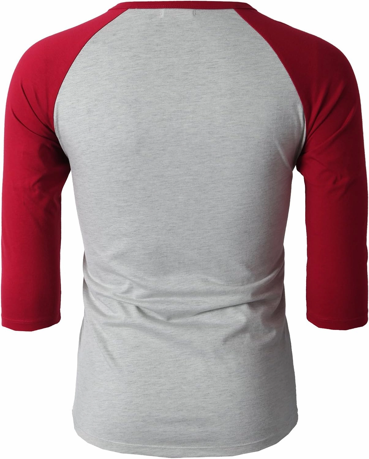 H2H Mens Casual Slim Fit T-Shirts Henley Shirts Raglan Long & 3/4 Sleeve Jersey Baseball T Shirts