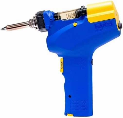 Hakko FR-301 - Desoldering Tool with 633-01 Stand and Four Extra Nozzles (N61-04, 05, 09 and 10)
