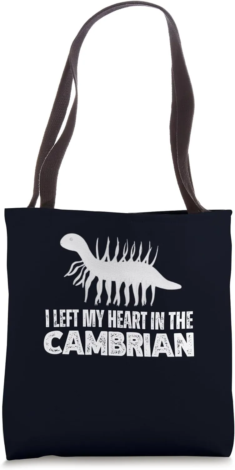 Hallucigenia I Left My Heart In The Cambrian Prehistoric Era Tote Bag