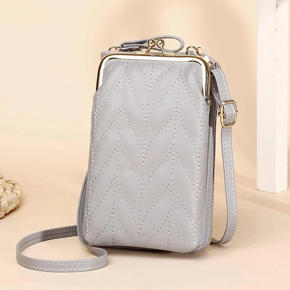 Hanbella Crossbody Phone Bag for Women, Small Shoulder Bag Cell Phone Wallet Purses and Handbags with 14 Credit Card Slots