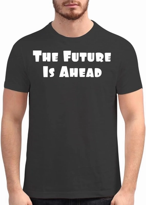 Harding Industries The Future is Ahead - Men's Soft Graphic T-Shirt CP05