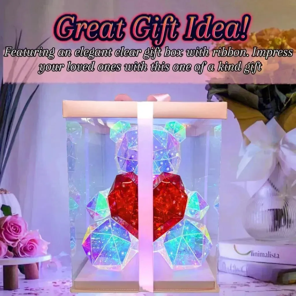Heartlight Harmony Teddy Bear Lamp