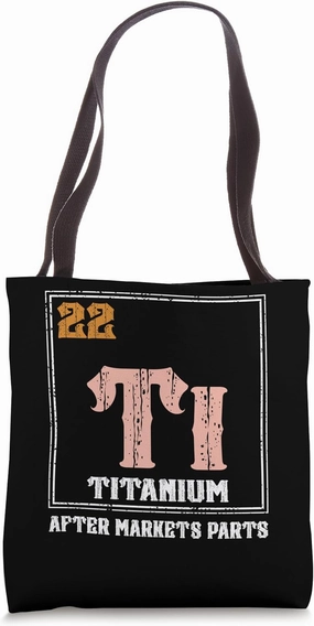 Hip Replacement Titanium Ti Market Parts Science Tote Bag