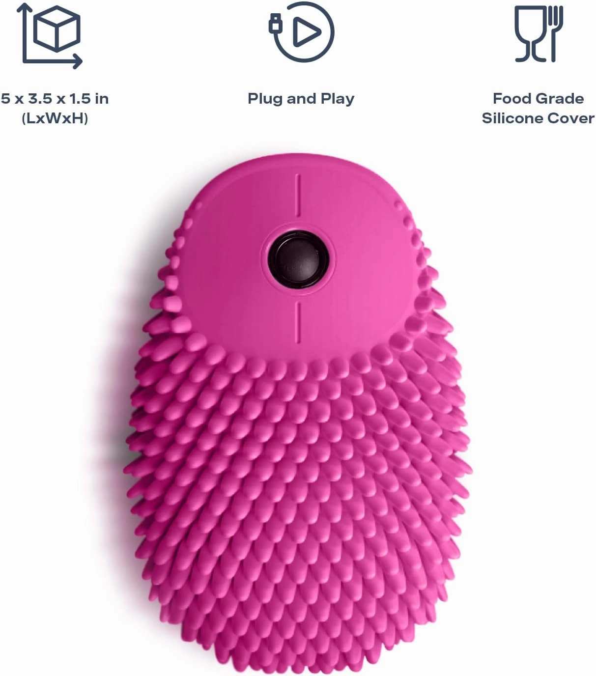 Hoglet Fidget Computer Mouse – Cute Wireless Design, Perfect Tactile Tool for Stress Relief and Focus. Combines Comfort and Functionality for a Unique and Engaging Experience.