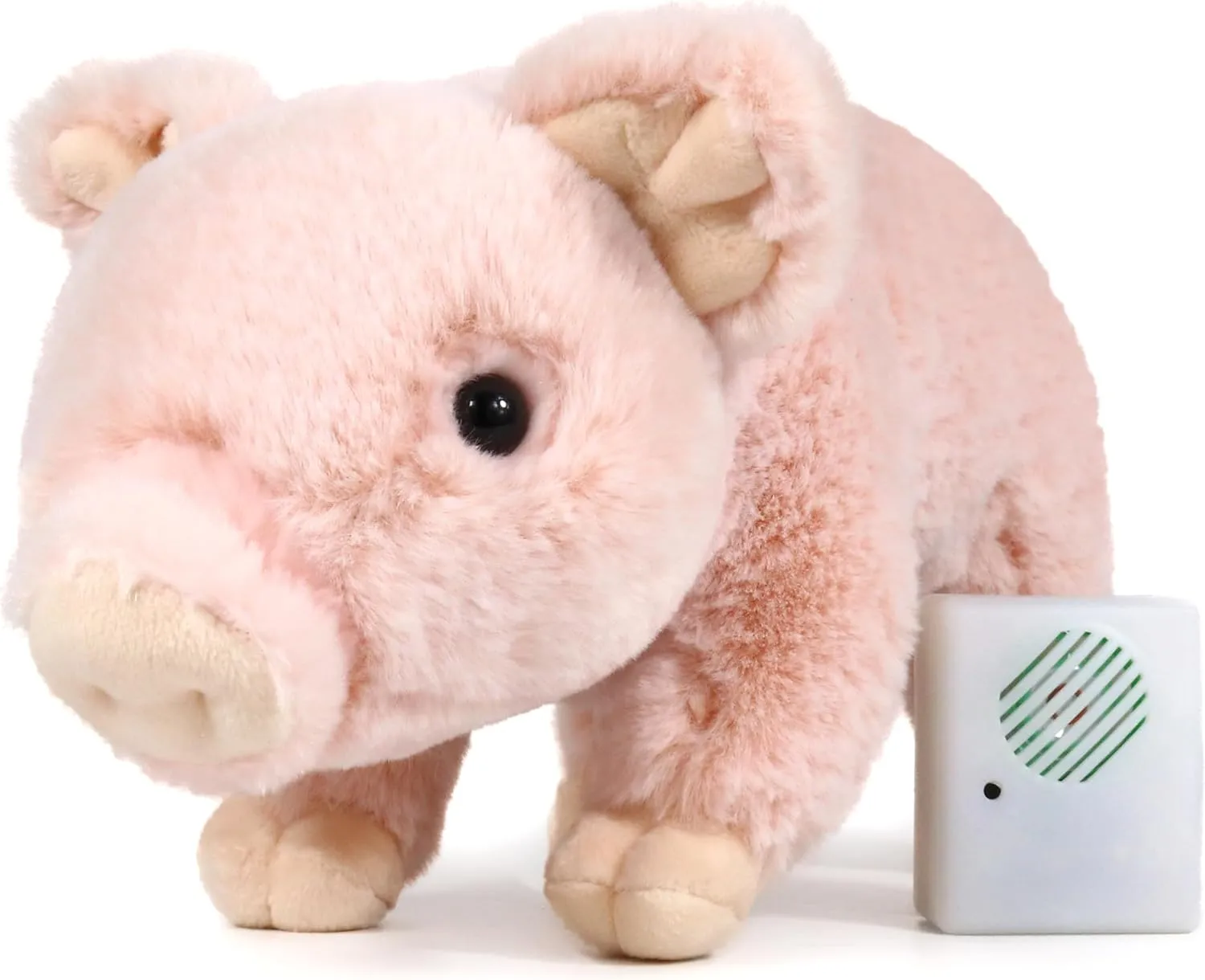 Ice King Bear Lifelike Baby Pig Stuffed Animal Piggy - Piglet Plush Toy - Voice Control (Oinkis)