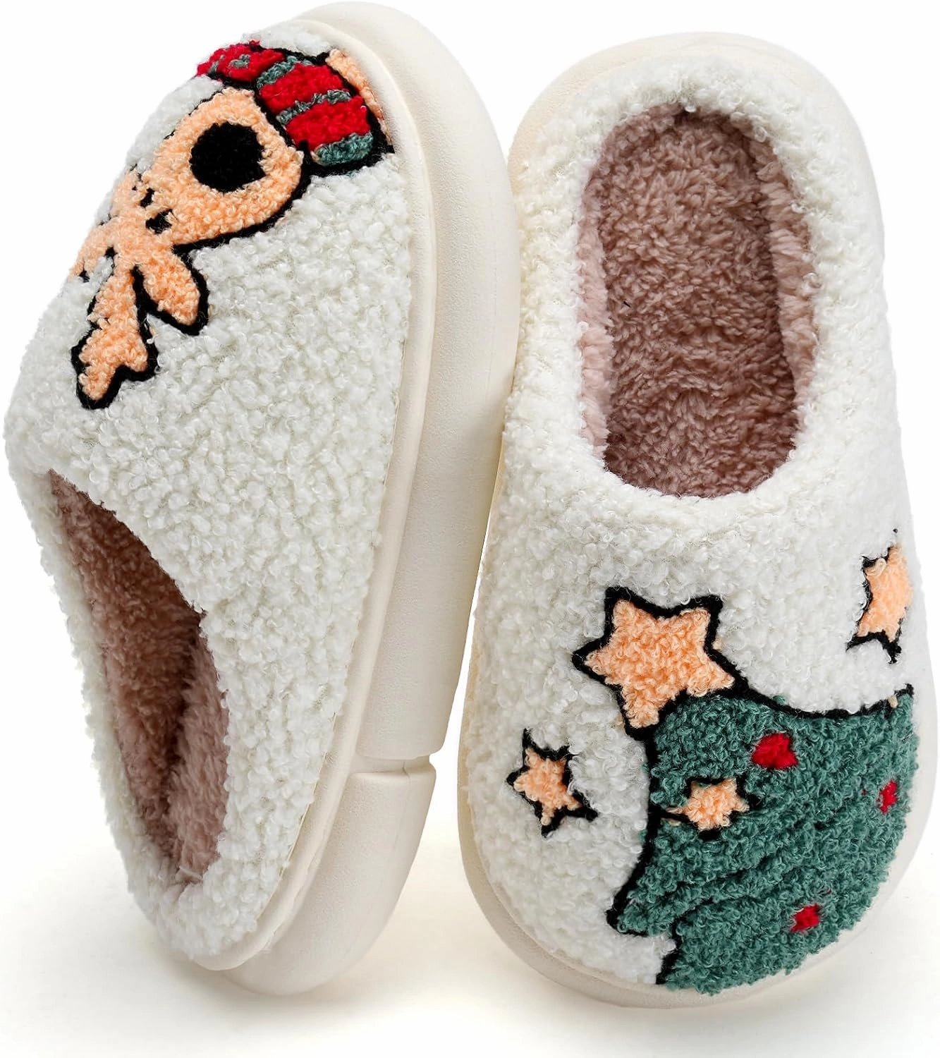 IceUnicorn Kids Slippers Boys Girls Warm Soft Plush Memory Foam House Slippers Big Little Kids Non-Slip Winter Home Shoes for Indoor Outdoor