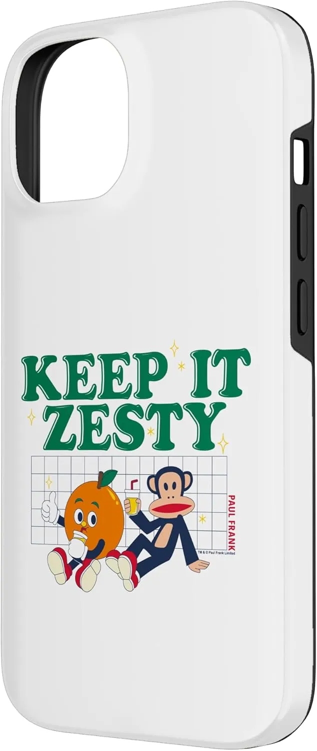 iPhone 14 Paul Frank Keep It Zesty Orange Lemon Julius Monkey Case