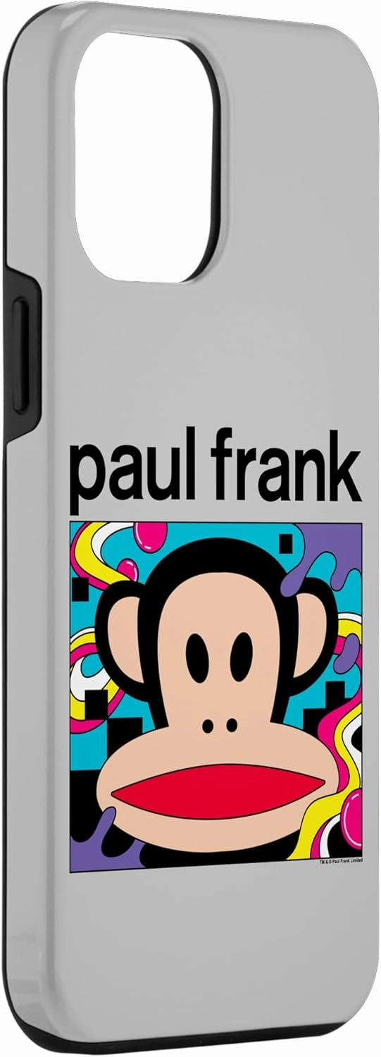 iPhone 15 Plus Paul Frank Julius Face Psychedelic Frame Case