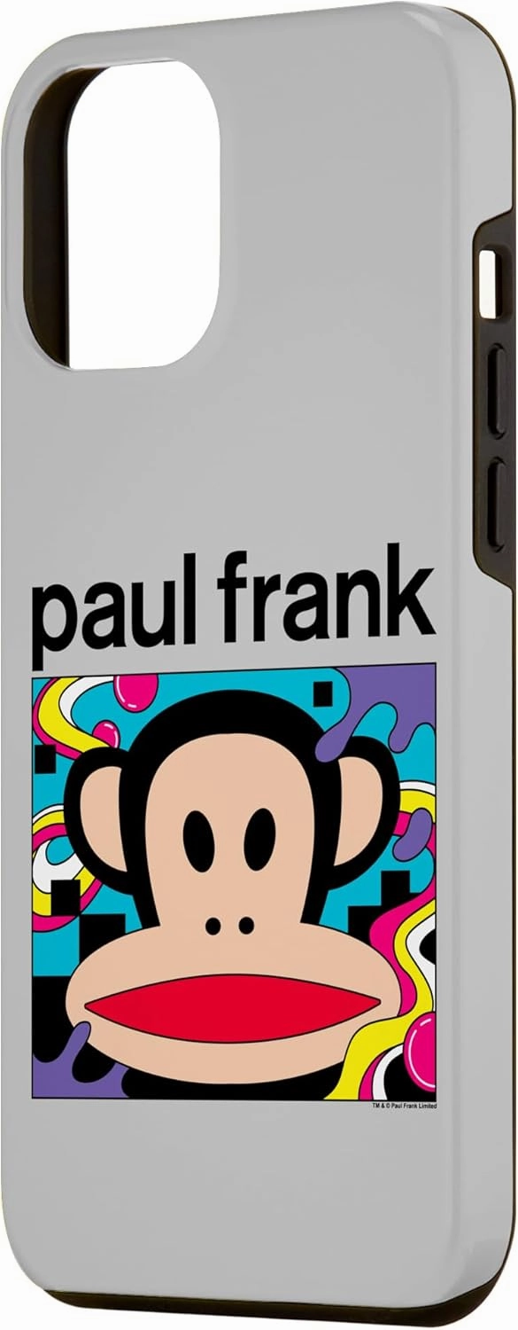 iPhone 15 Plus Paul Frank Julius Face Psychedelic Frame Case