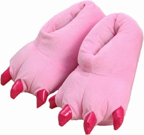 IXITON Unisex Funny Animal Paw slippers Shoes Furry Dinosaur bear Claw Slippers Cartoon plush slippers