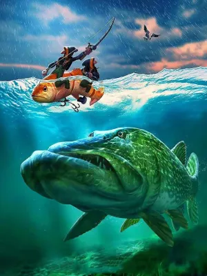 Jigsaw Puzzles 500 Pieces for Adults - Sailing and Fishing Enthusiasts DIY Intellectual Educational Decompressing Toy Fun Family Puzzles Game