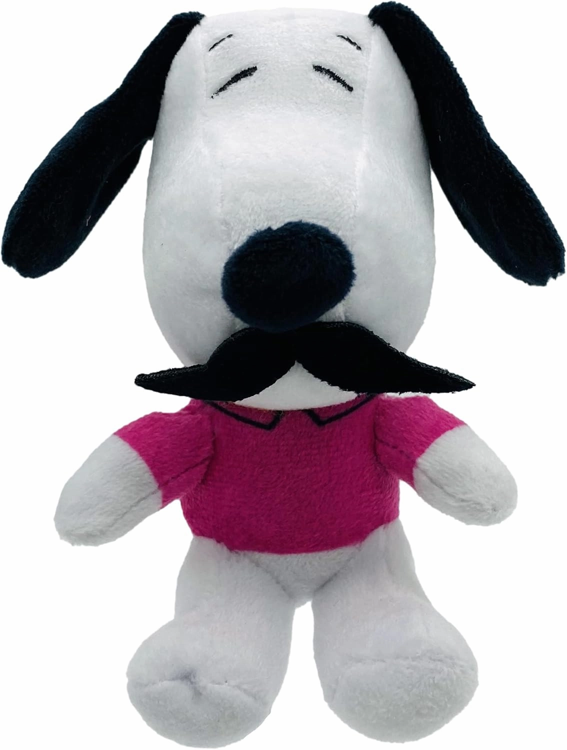 JINX Official Peanuts Collectible Plush Snoopy, Excellent Plushie Toy for Toddlers & Preschool, Super Cute Mustache