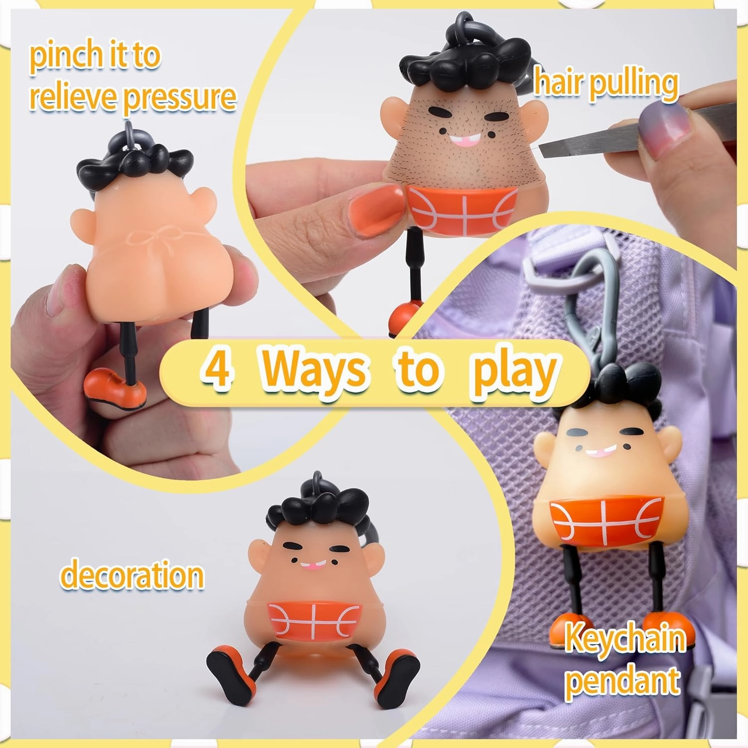 JumpJump Skin Picking Fidget Toys Trichotillomania Toys for Skin Pickers ADHD OCD Anxiety Relief,Perfect for Relieving Stress Christmas Birthday Party Gifts