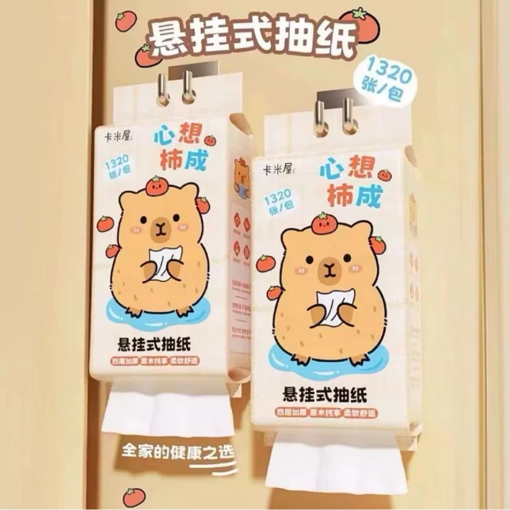 KAMI HOUSE Sanrio Wall-Mounted Tissue Dispenser 1320pcs