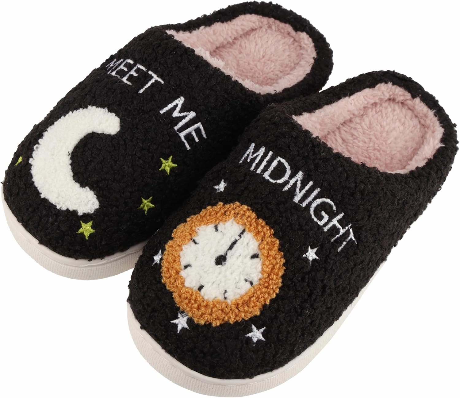 Kids House Slippers for Girls Boys Comfy Plush Slippers Shoes for Home Indoor