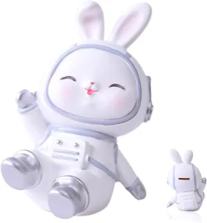 Kisangel Cute Bunny Piggy Bank for Cartoon Rabbit Coin Bank Decorative Money Jar for and Savings for Birthdays Holidays and Encouraging Saving Habits