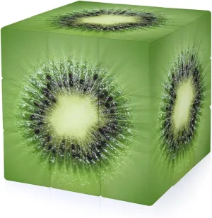 Kiwi Fruit Adults 3x3x3 Color-Matching Smooth Fully Printed Cube Gift