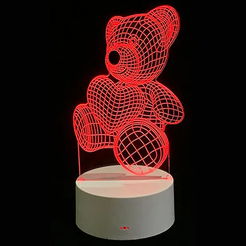 LED Night Light - Teddy Bear