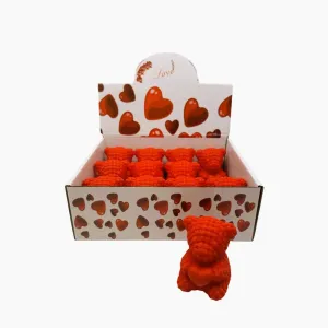 LED Table Light - Red Rose Teddy