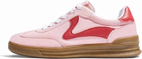 LUCKY STEP Women's Retro Fashion Sneakers Classic Cute Casual Trainers Trendy Footwear Lace up Tennis Walking Skate Shoes