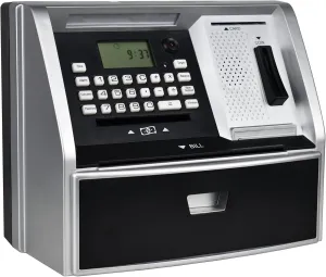 Lyght ATM Piggy Bank for Real Money, Cool Stuff Gift for 5-14 Years Old Boys Girls, Educational Toys for Kids
