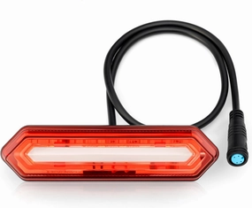 MACFOX X1S Ebike Rear Light, 48V Tail Light with Brake and Night Light Functions Ebike Rear Tail Safety Light for MACFOX Electric Bike