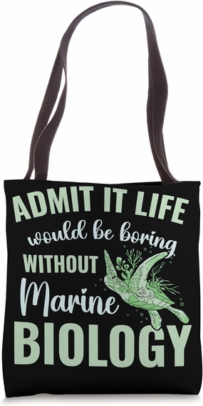 Marine biologist Oceanography Enthusiast aquatic life lover Tote Bag