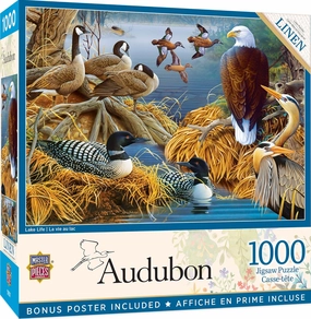 MasterPieces 1000 Piece Jigsaw Puzzle for Adults, Family, Or Youth - Lake Life - 19.25"x26.75"