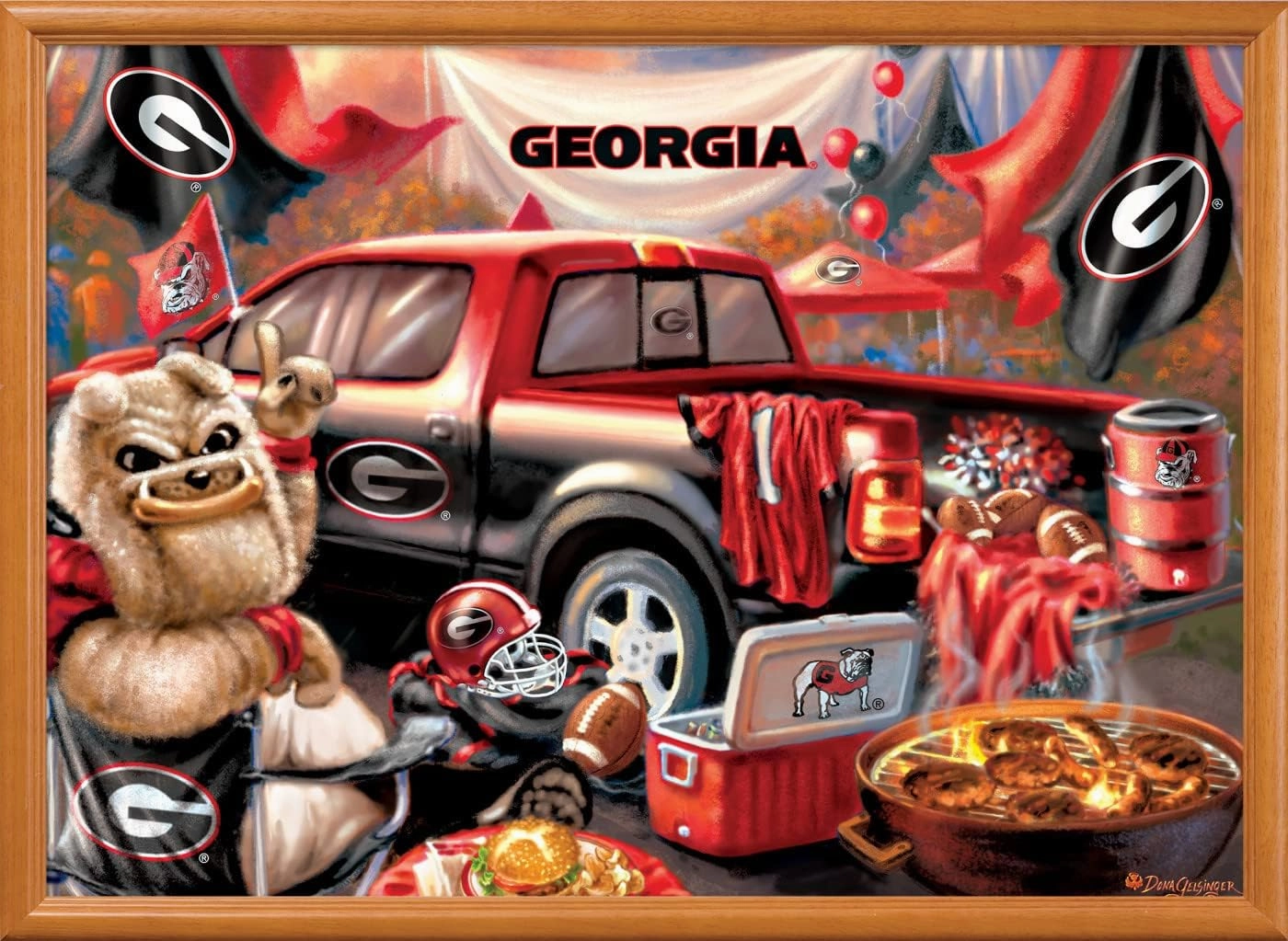 Masterpieces NCAA-Teams Unisex-Adult 1000-Piece Gameday Tailgate Puzzle