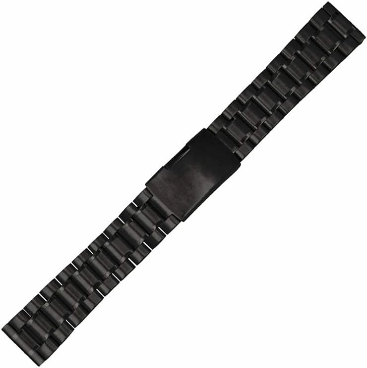 Metal Replacement Band,Watch Straps, 18mm 20mm 22mm 24mm Universal Stainless Steel Watch Strap Men And Women Band Solid Metal Watch Belt Bracelet (Color : Gold, Size : 20mm) ( Color : Black-24mm )