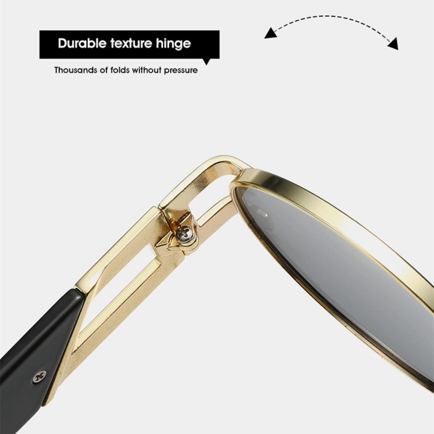 Metal Steampunk Sunglasses Women Luxury Metal Round Punk Fashion Men Sun Glasses Trend Eyewear Uv400