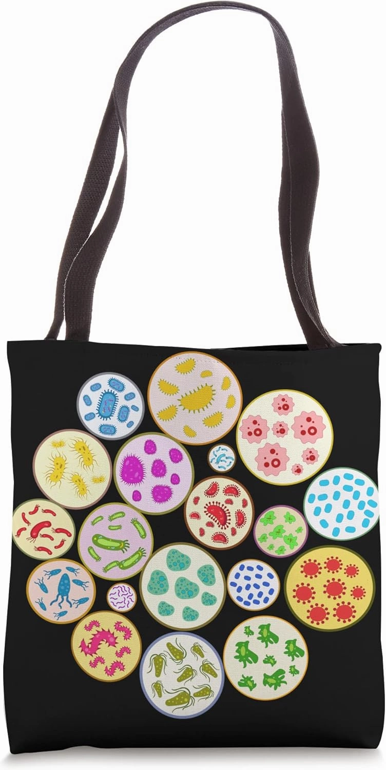 Microbiologist Microorganism Science Lover Microbiology Tote Bag