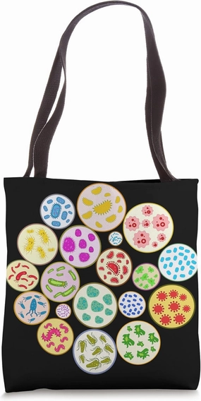 Microbiologist Microorganism Science Lover Microbiology Tote Bag