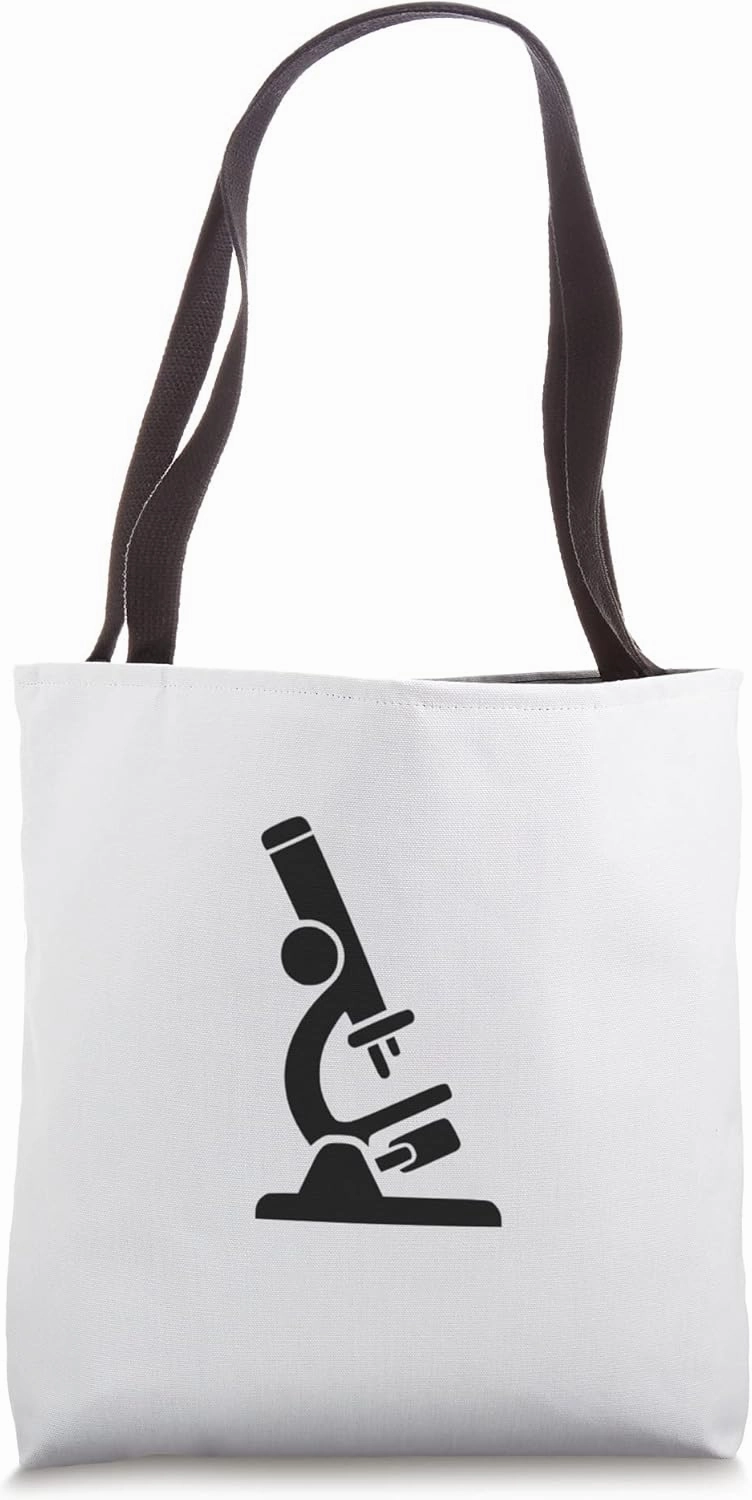 Microscope Science Tote Bag