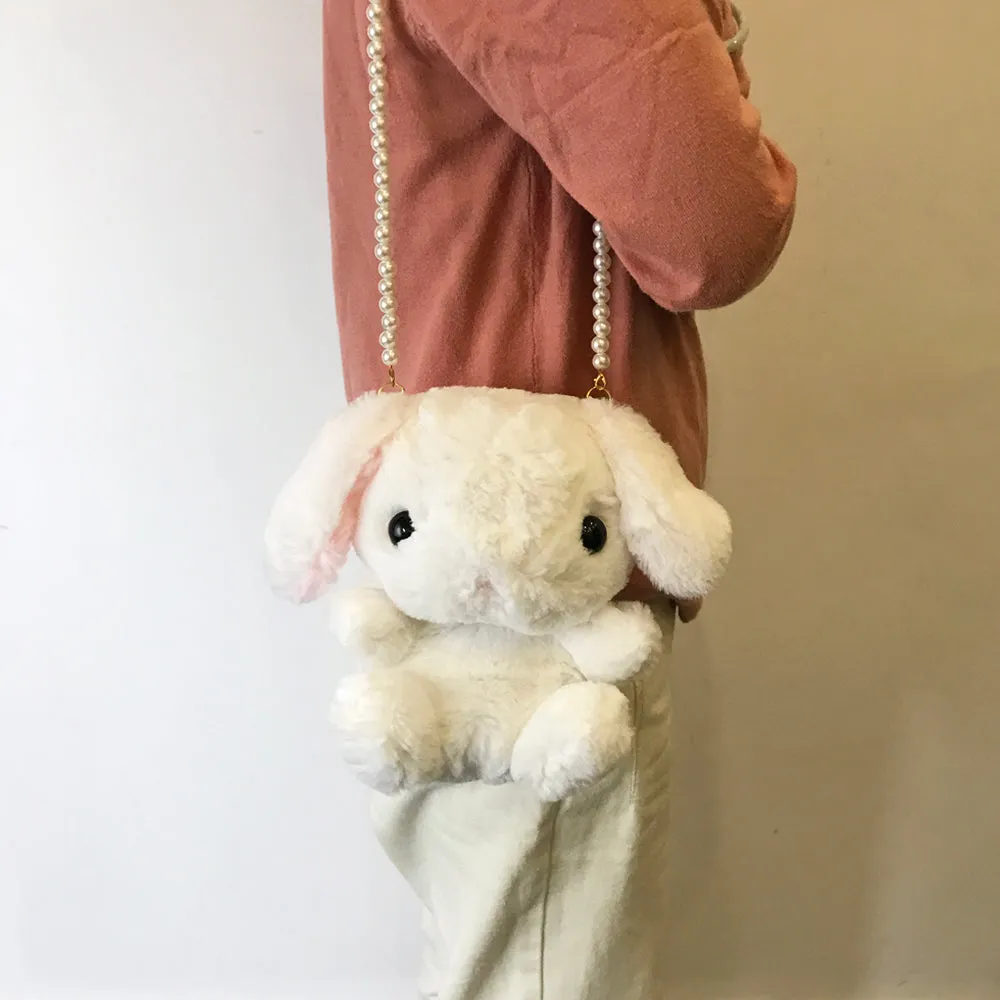 Mini Cute Bunny Crossbody Shoulder Plush Bag