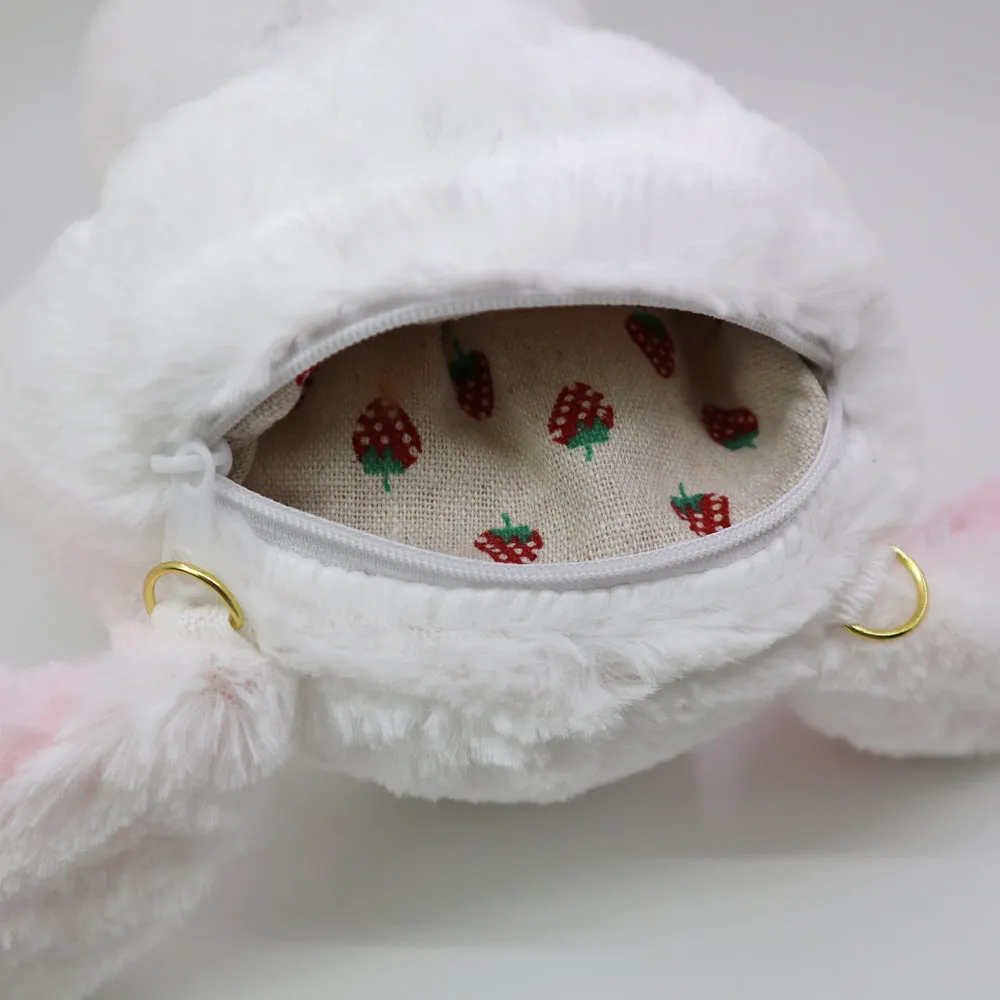 Mini Cute Bunny Crossbody Shoulder Plush Bag