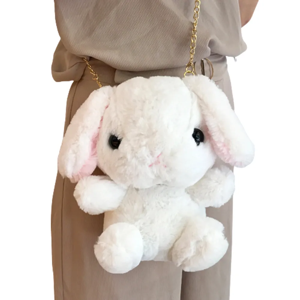 Mini Cute Bunny Crossbody Shoulder Plush Bag