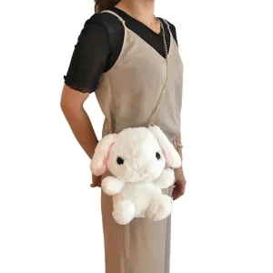 Mini Cute Bunny Crossbody Shoulder Plush Bag