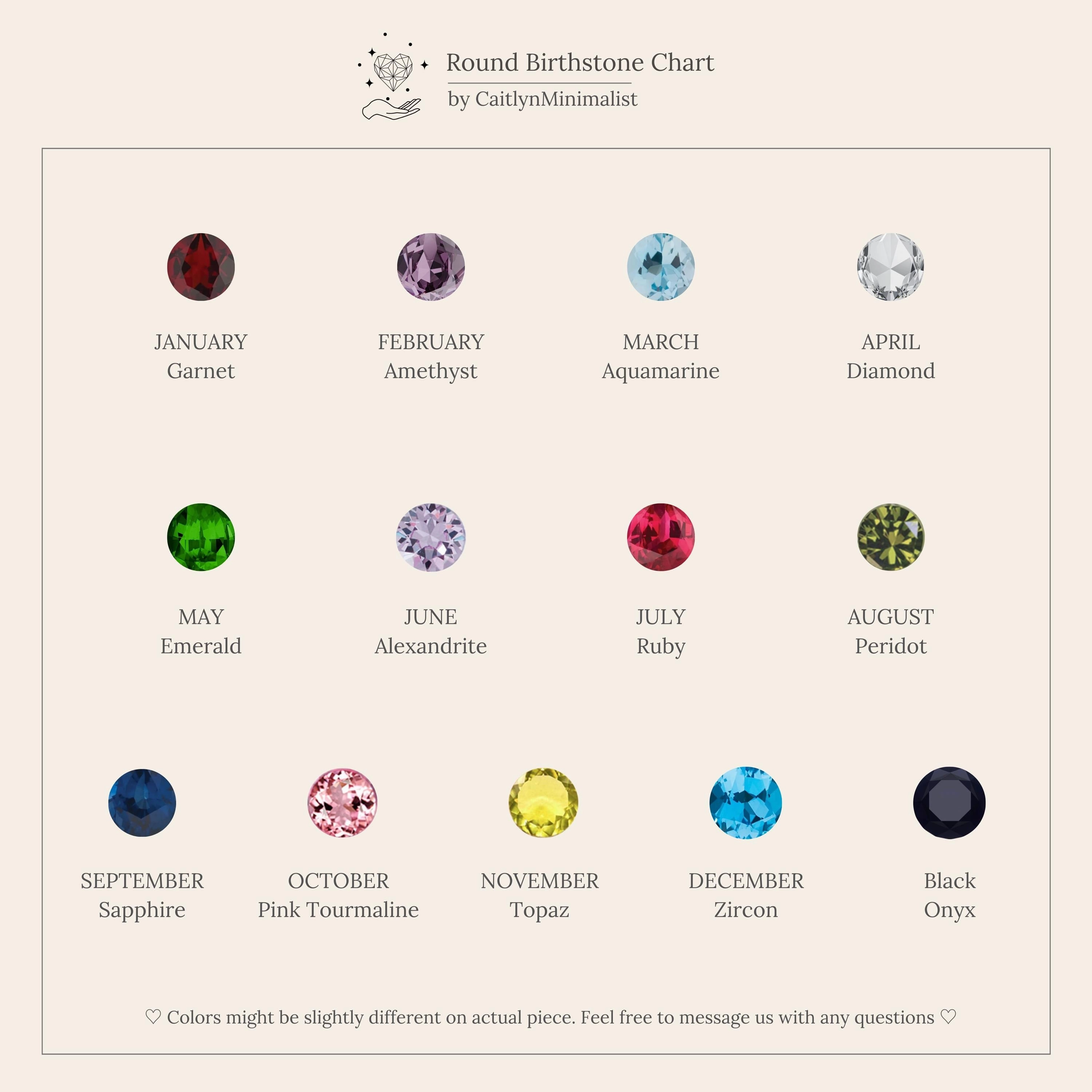 Mini Toi et Moi Birthstone Ring