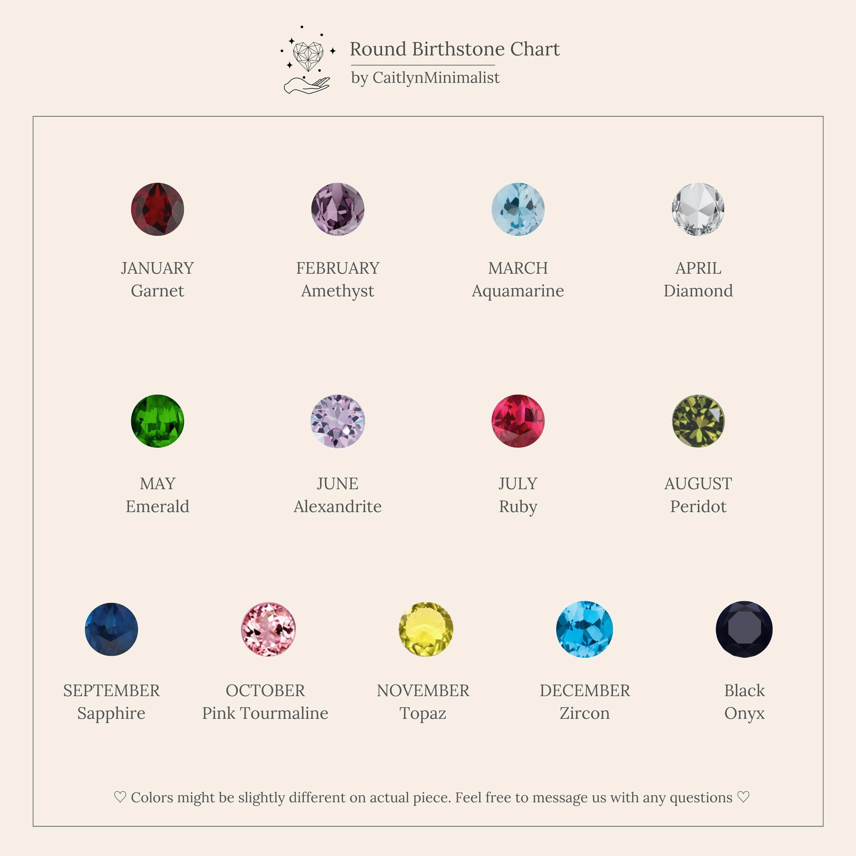 Mini Toi et Moi Birthstone Ring